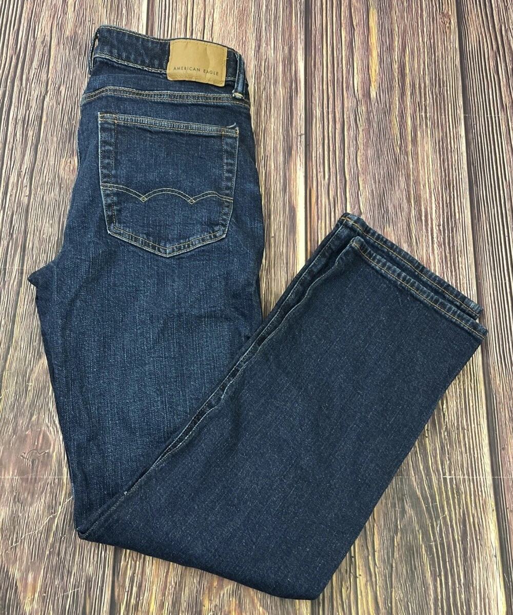 American Eagle Air Flex+ Original Bootcut Jeans Mens 28x32 (Actual 28x31)